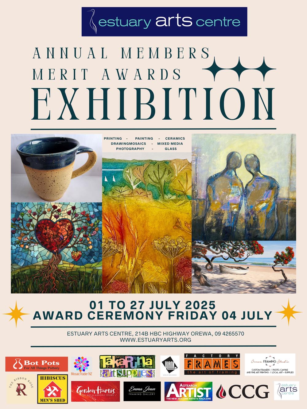 A poster advertising the exhibition 
